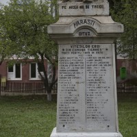 Țigănești - Monumentul Eroilor în primul și al doilea război mondial