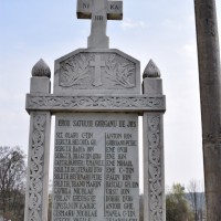 Gorganu de Jos - Cruce memorială