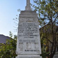 Cotești - Monument comemorativ dedicat Eroilor Primului Război Mondial - Stelă
