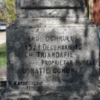Humele - Monumentul Eroilor căzuți în războiul de independență 1877-1878 și în primul război mondial
